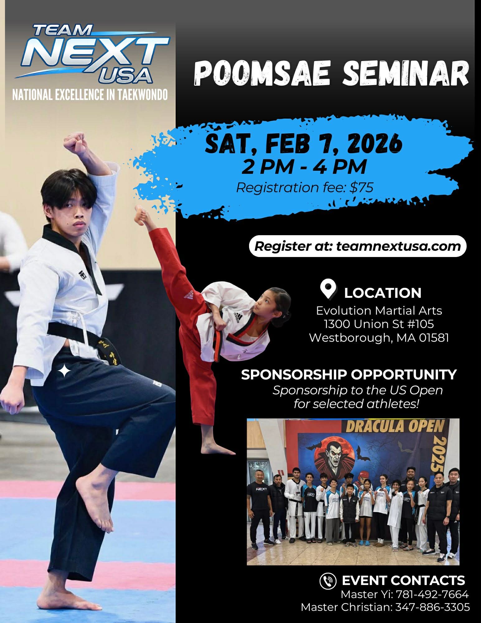 February 7 Poomsae Seminar